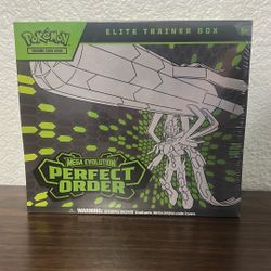 Pokemon ( Perfect Order ) ETB 