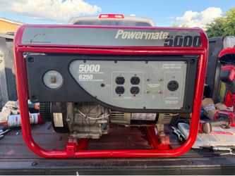 Coleman 5000 watt generator 12hp Subaru engine