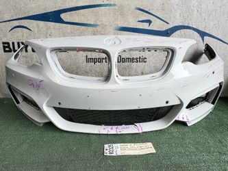 w/damages 2014 - 2017 BMW F22 F23 M-SPORT 2 FRONT BUMPER OEM AY82325 w/sensorholes