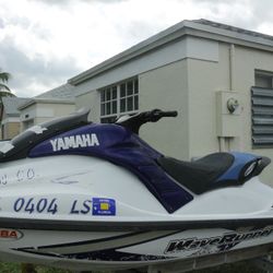 Blue 2001 GP 1200 Jetski