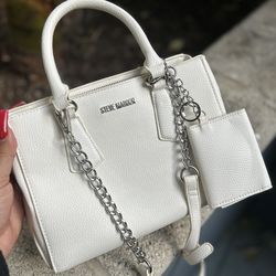 Steve Madden White Purse