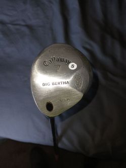 Very sweet Callaway 7 Big Bertha (stiff) .left handed