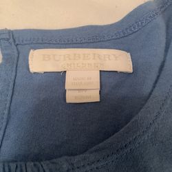 Burberry girls shirts - TWO