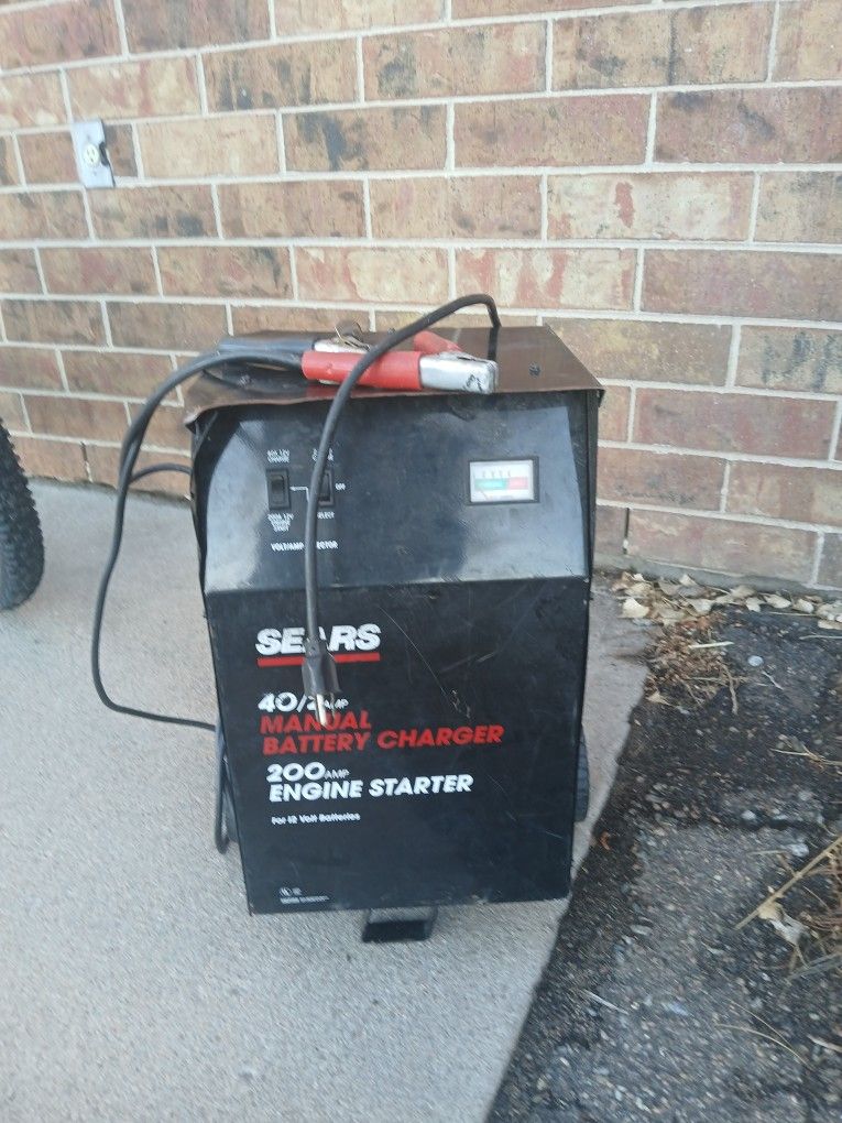Sears Battery Charger/Engine Starter