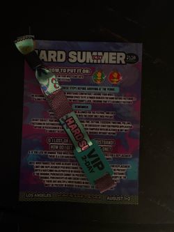 VIP 2 day hard summer ticket