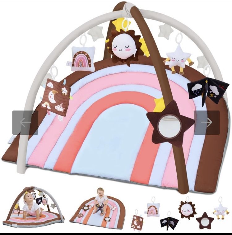 IGratens Baby Essentials Heavy Duty Play Gym, 60x37″