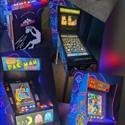 Retro Gaming Arcade 1up Machines With Over 15,000 Video Games 