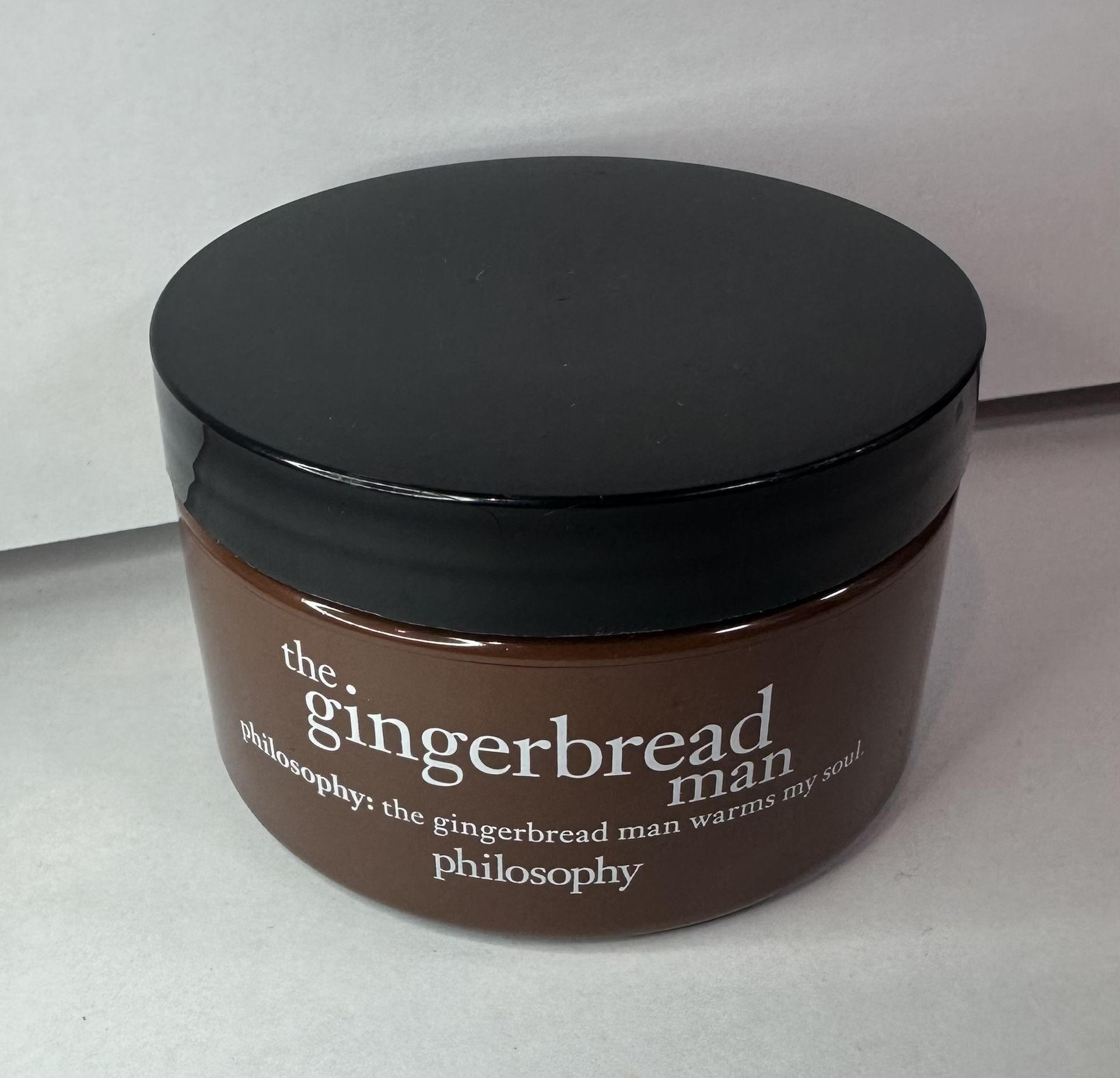 Philosophy Glazed Body Souffle Cream 4 fl Oz NEW (The Gingerbread Man)