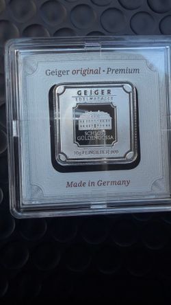 10 g Geiger Edelmetalle premium Silver