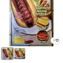 Curl-A-Dog Spiral Grilling Hot Dog
Sausage Slicer