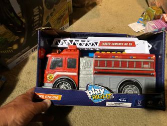 Fire engine with lights and sound