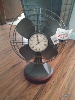 Antique Clock Fan