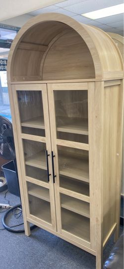 New arched display cabinet