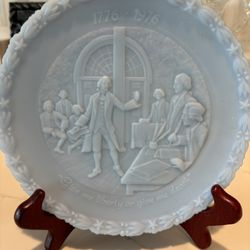 FENTON Bicentennial Plate 1(contact info removed)
