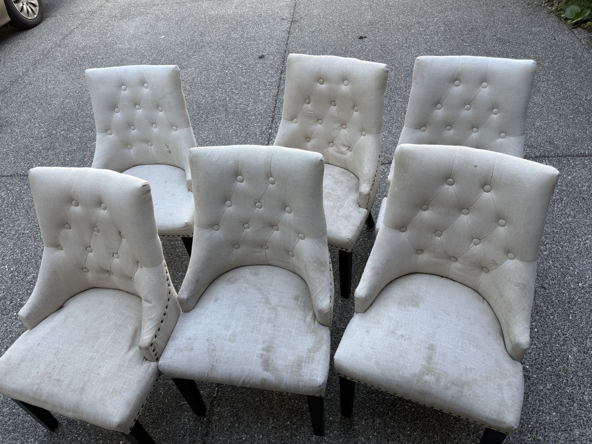 Used 6 Dining Table Chairs
