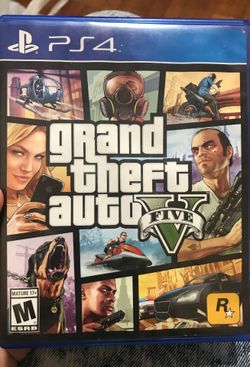PS4 GRAND THEFT AUTO 5