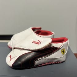 Ferrari Puma Crib Shoes Size 1 Formula 1 Racing 