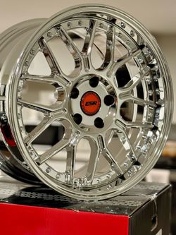 ESR WHEELS CS18 CHROME NEW