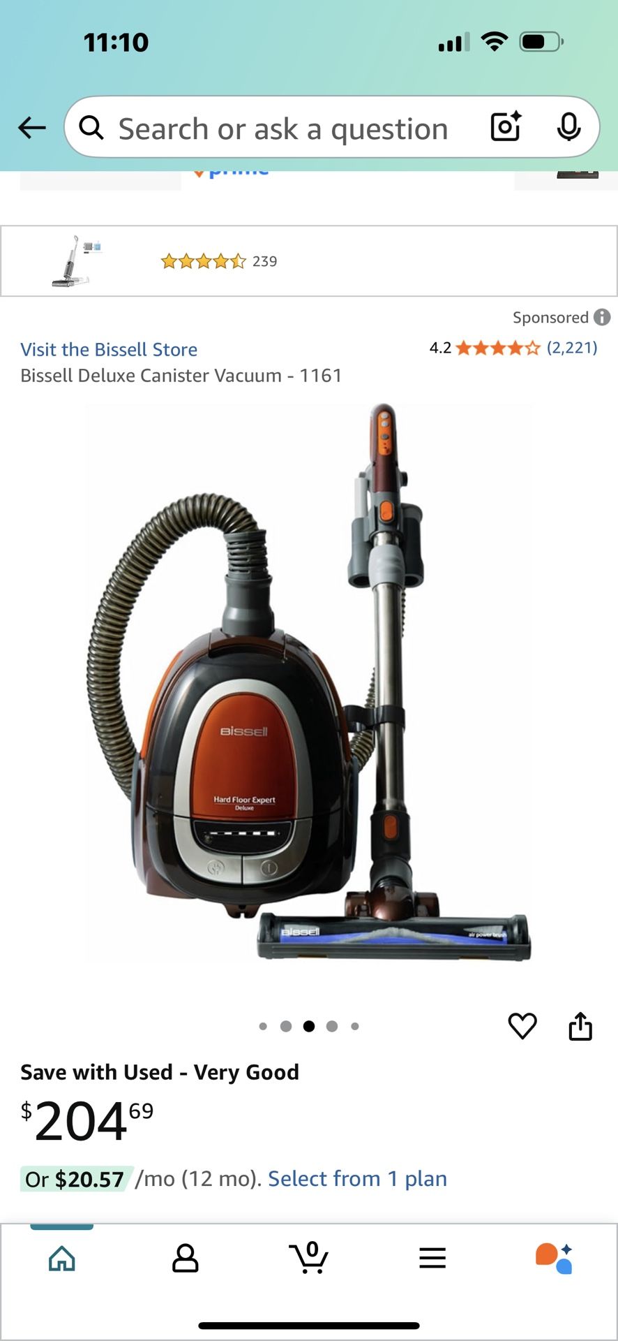 Bisssell Vacuum 