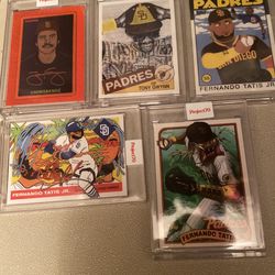 5 Card Topps Project San Diego Fernando Tatis Lot