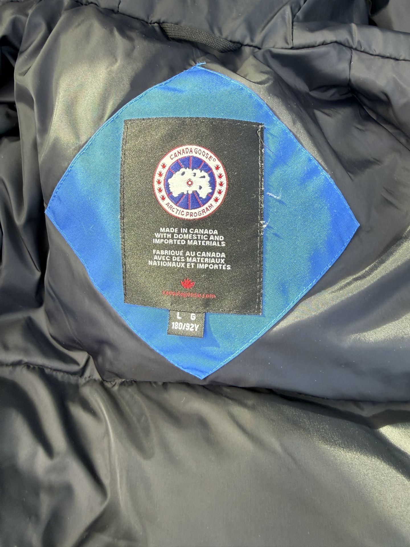 Canada Goose Bomber WITH FUR