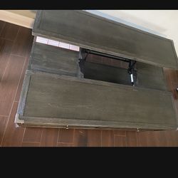 Lift Top Table With Drawers And Storage