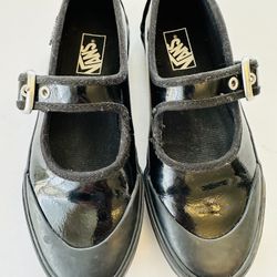 Vans Girls Mary Jane’s Shoes Size 2Y
