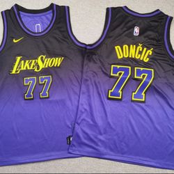 Los Angeles Lakers #77 Luka Doncic Jersey 