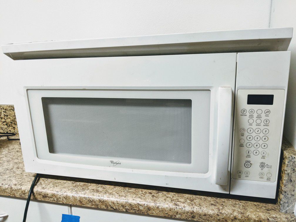Built-in Whirlpool Microwave - White