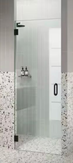 Glass Warehouse Halo Shower Door 25.75”D x 78”H
