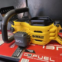 DEWALT 60V MAX  CHAIN SAW #DCCS677 (( Tool Only)) Out The Box  New Never Used.  (( Coming To Check  First )) (( Tool Only. Read Below 
