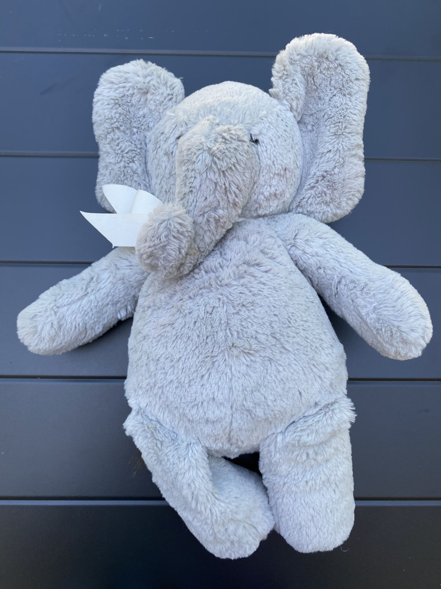 Pottery Barn Kids PBK Grey Elephant 16” Plush Stuffed Animal