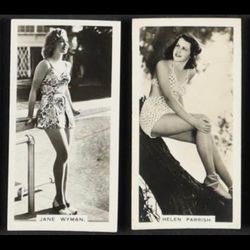 Carreras 1939 Vintage Cigarette Cards