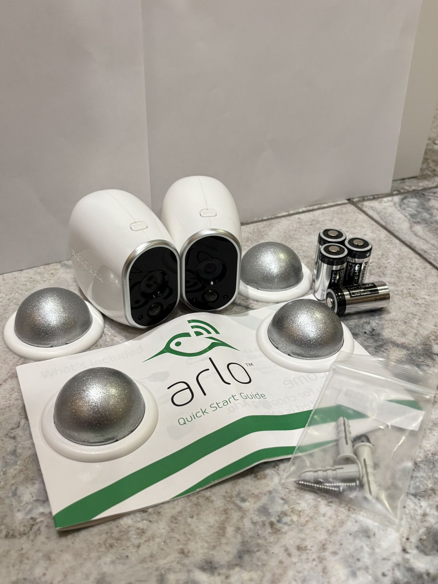 arlo security camera pair by netgear vms3230-100nas