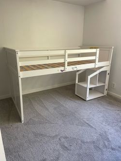 Kids Loft Bed with Storage - Good Condition