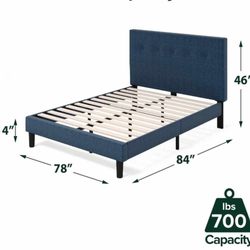 Bedframe. New unopened..  KING..  Bastidor/Marco de cama. Nuevo En Embalaje Original 