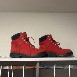 Red Timberland Boots