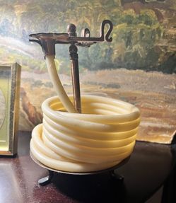Primitive Style Wrought Iron Candle Holder + NEW Replacement Beeswax Candle