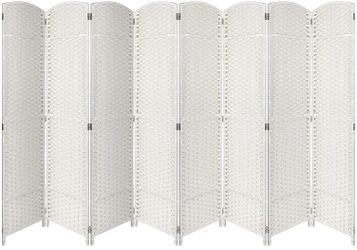 NEW - White, Extra Long Room Divider