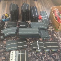 Scalextric And Scx 1:32 Scale Electric Track
