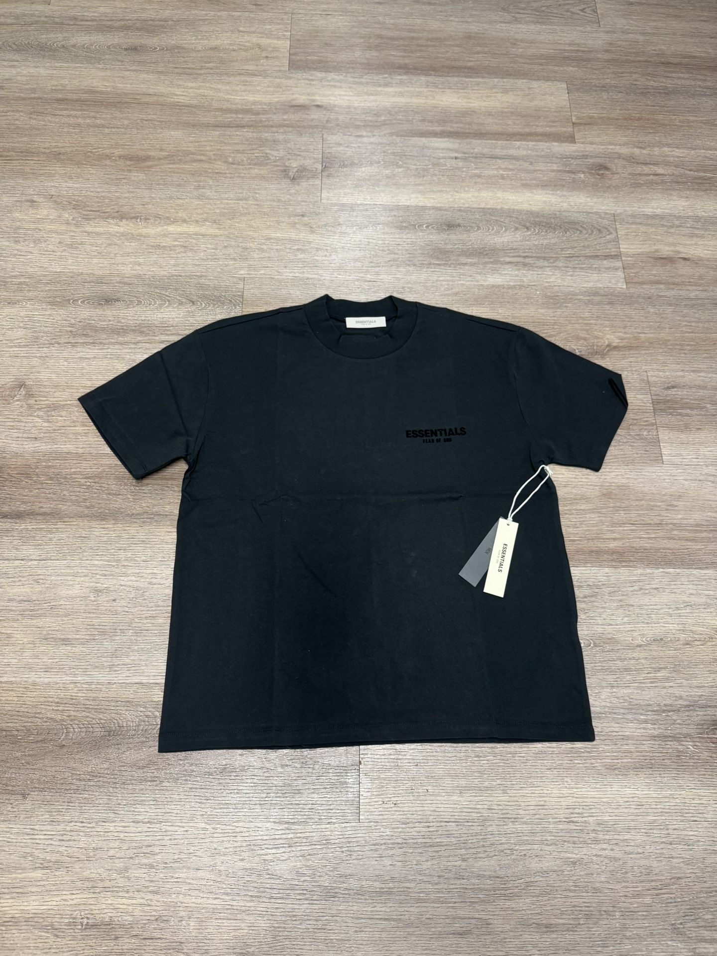 Black Essentials Tshirt Size M