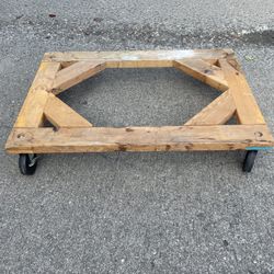 Rolling Wood Dolly