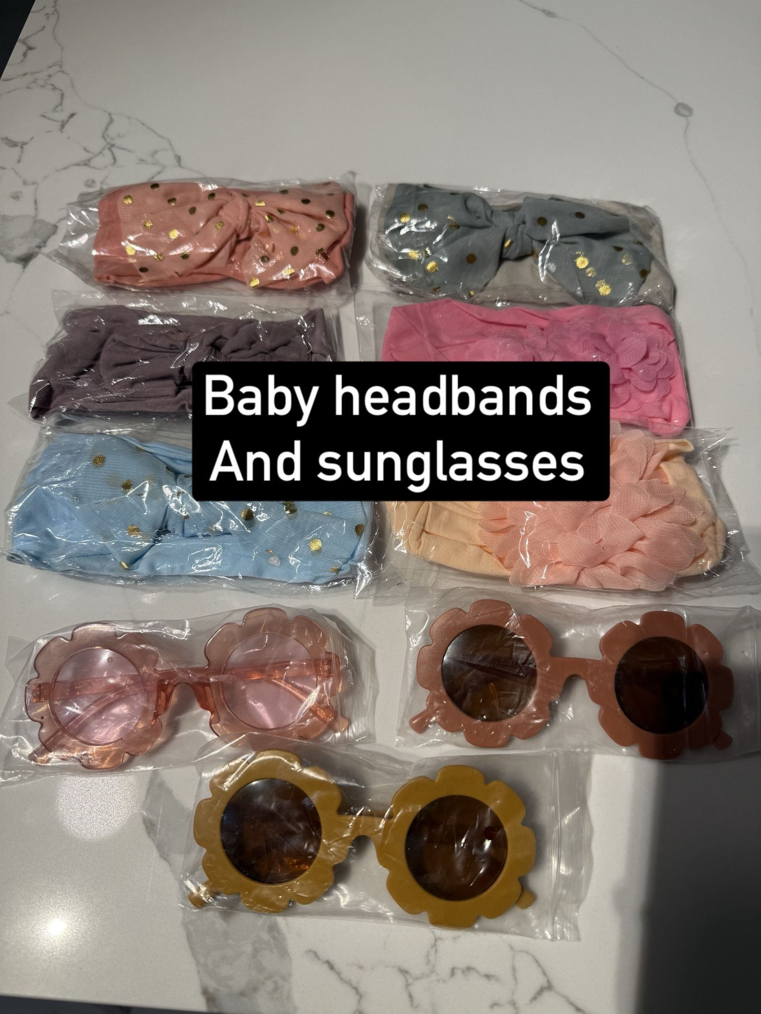 Bundle Baby Headband & Sunglasses