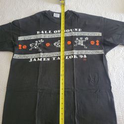 “Vintage 1994 James Taylor Tour Shirt Ball of Sound 90s Rare Graphic XL”