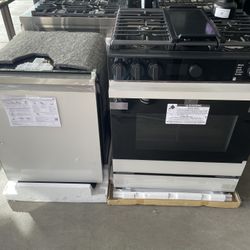 Samsung Bespoke 2 Pc Kitchen Bundle - White Glass