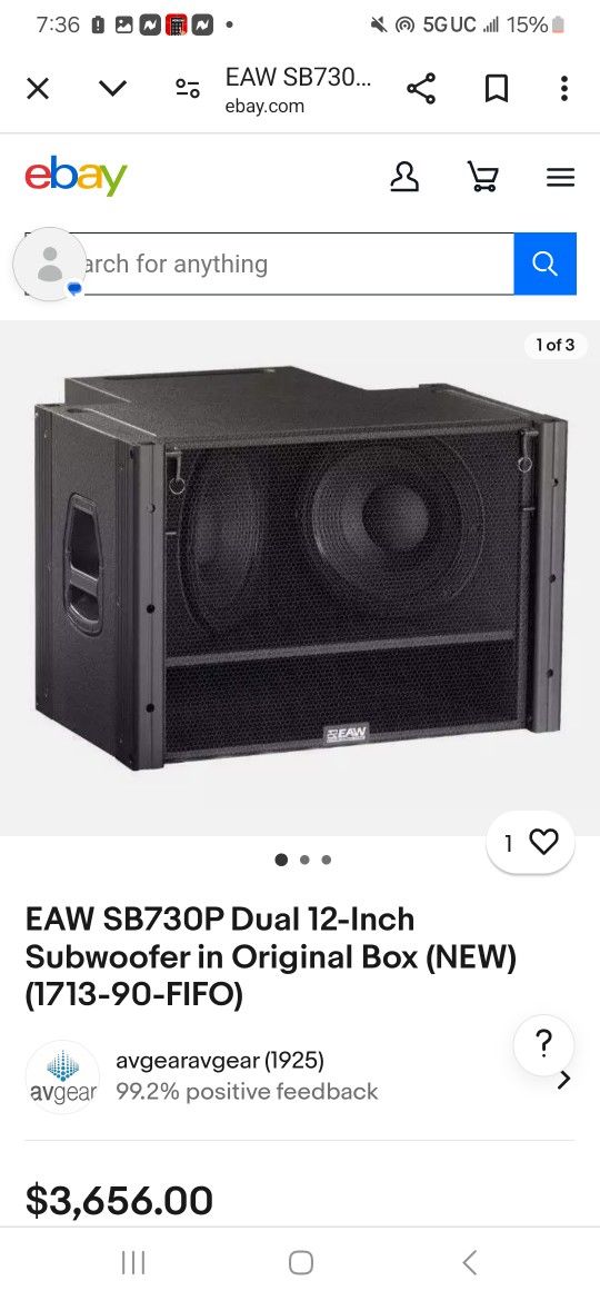 eaw sb730. 2 of them