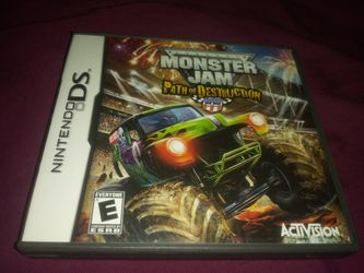 Monster jam DS game
