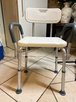 Shower Chair with Arms and Back