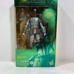 Star Wars The Black Series Carbonized Boba Fett 6” Action Figure NEW Ships Free