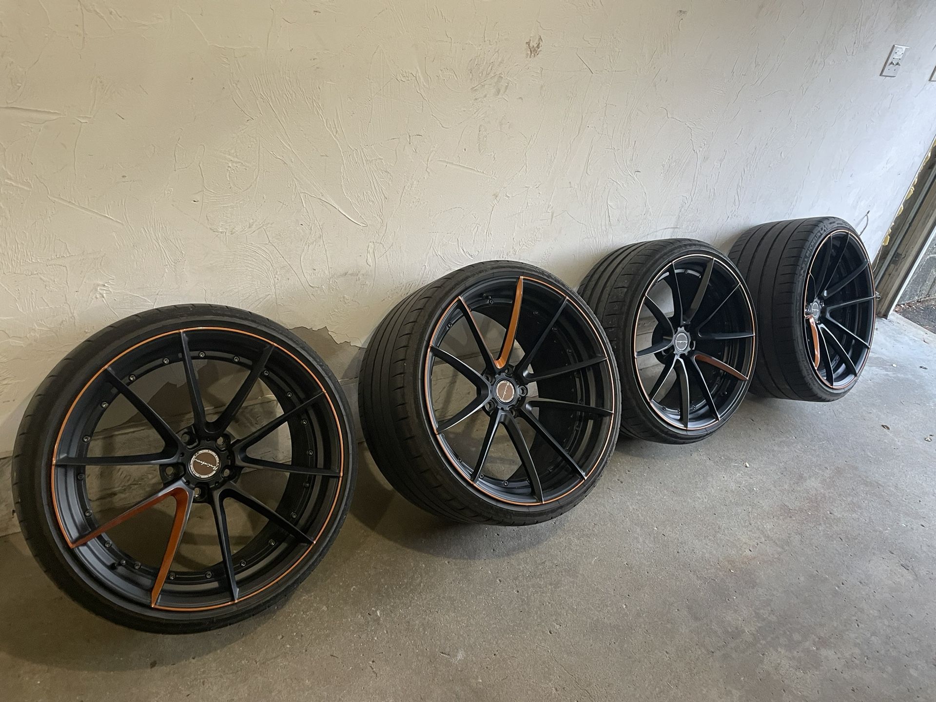 Brixton Forged WR3 20”front And 21” Rear With Tires